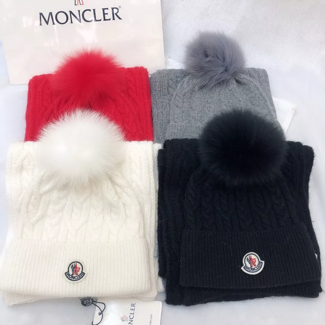 moncler hat and echapres set s_127aa001